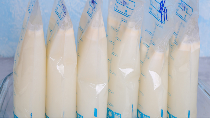 Milk in bags
