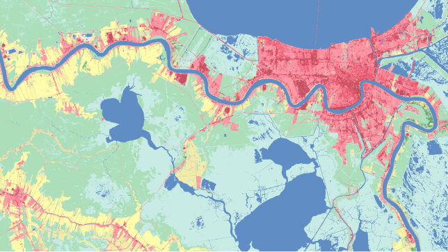 Tribal land boundaries 